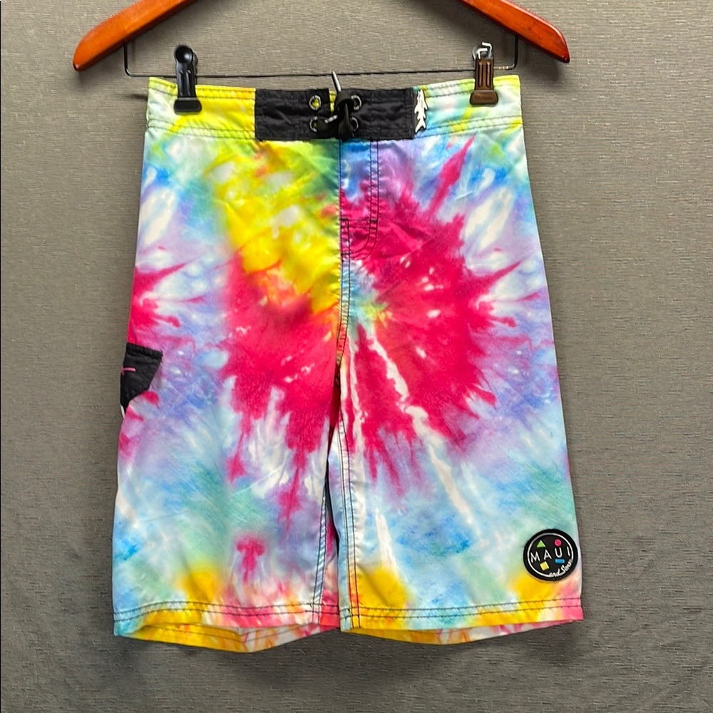 Bold Red‎ and Blue One Piece Swimwear